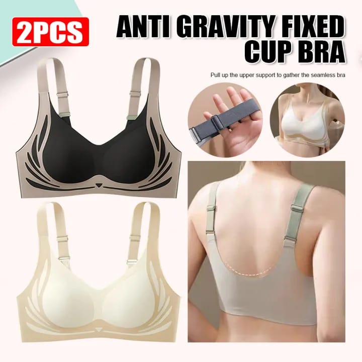 Plus Size Wire-Free Seamless Comfort Bra in Pakistan – Safaa.pk