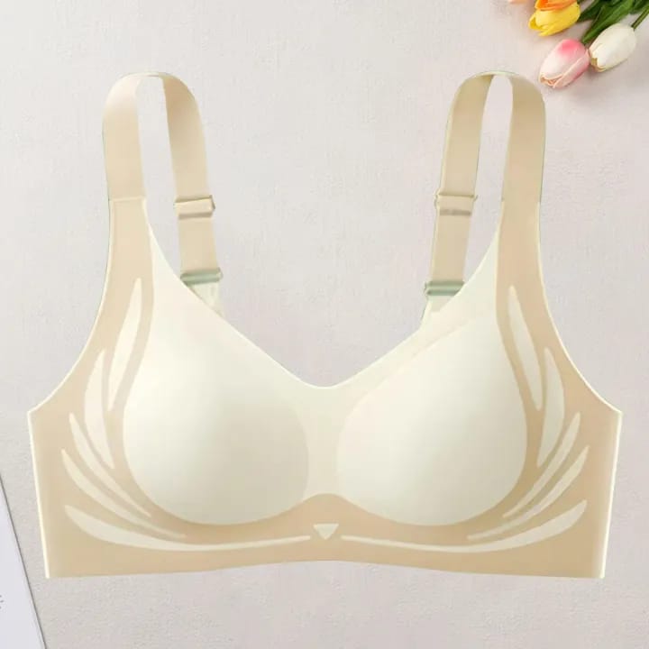 Plus Size Wire-Free Seamless Comfort Bra in Pakistan – Safaa.pk