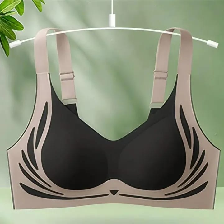 Plus Size Wire-Free Seamless Comfort Bra in Pakistan – Safaa.pk