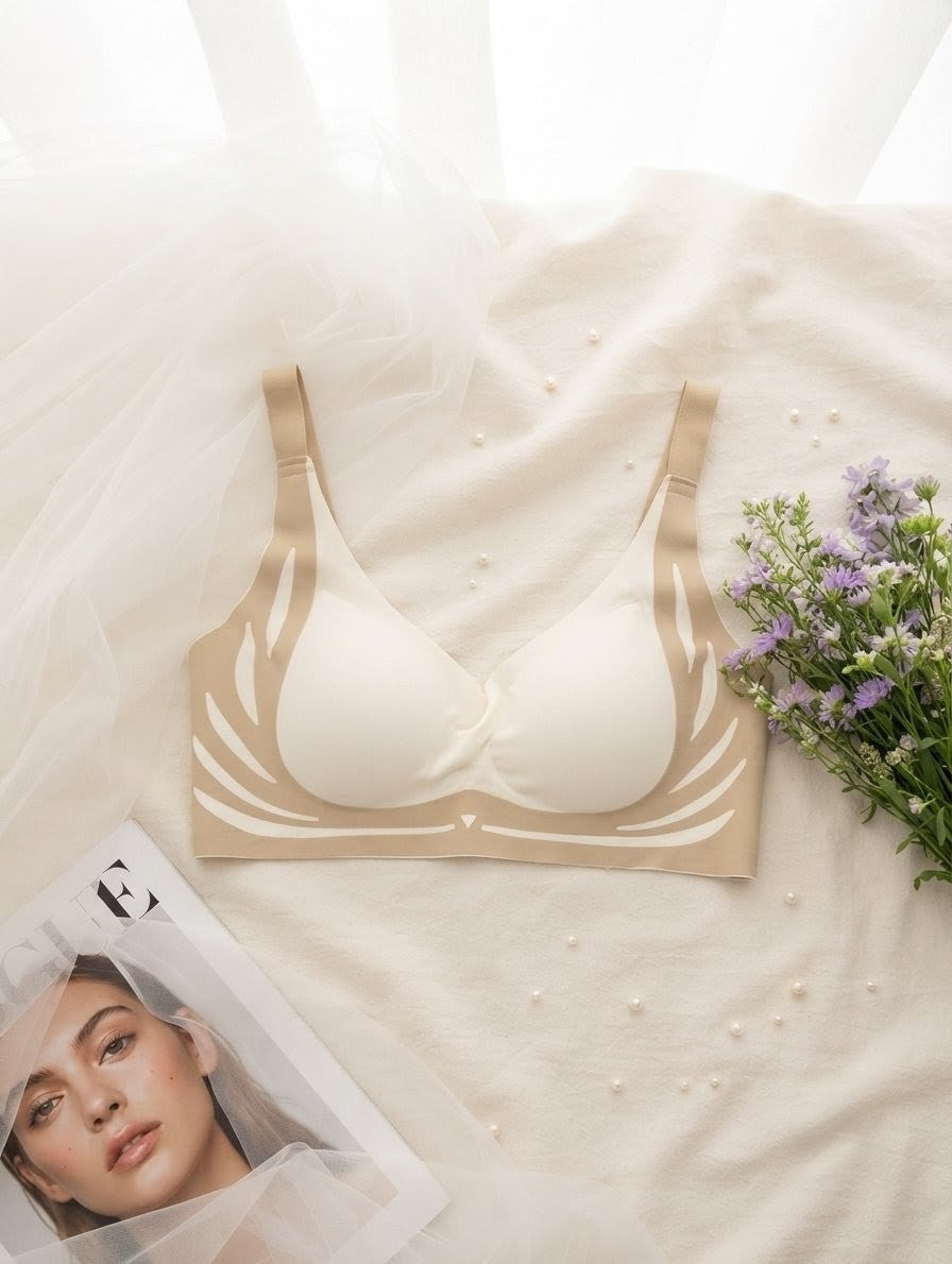 Plus Size Wire-Free Seamless Comfort Bra in Pakistan – Safaa.pk