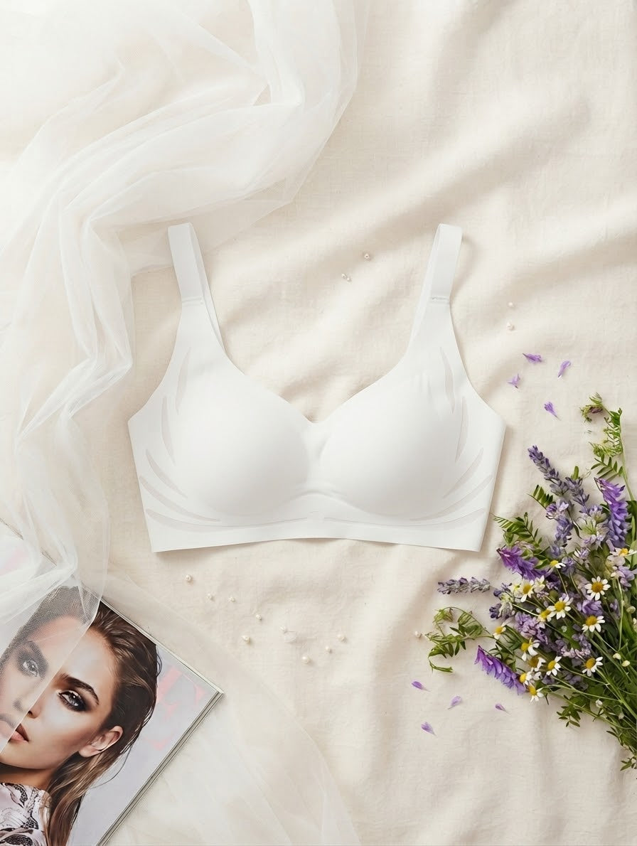 Plus Size Wire-Free Seamless Comfort Bra in Pakistan – Safaa.pk