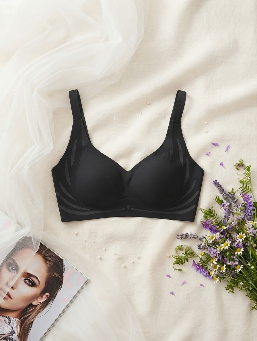 Plus Size Wire-Free Seamless Comfort Bra in Pakistan – Safaa.pk