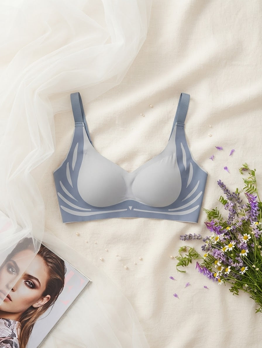 Plus Size Wire-Free Seamless Comfort Bra in Pakistan – Safaa.pk