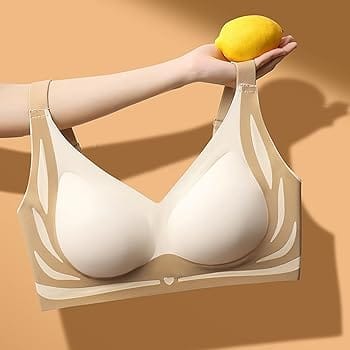 Plus Size Wire-Free Seamless Comfort Bra in Pakistan – Safaa.pk