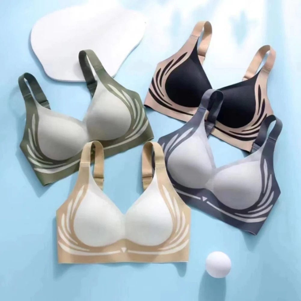 Plus Size Wire-Free Seamless Comfort Bra in Pakistan – Safaa.pk