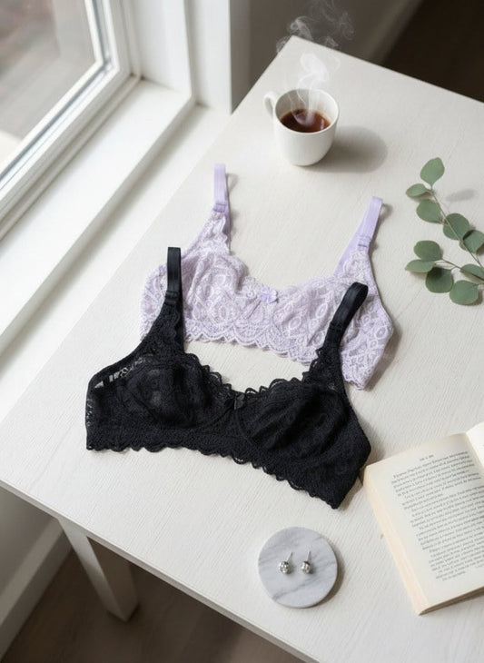 Premium Soft Net Bra in Pakistan – Safaa.pk