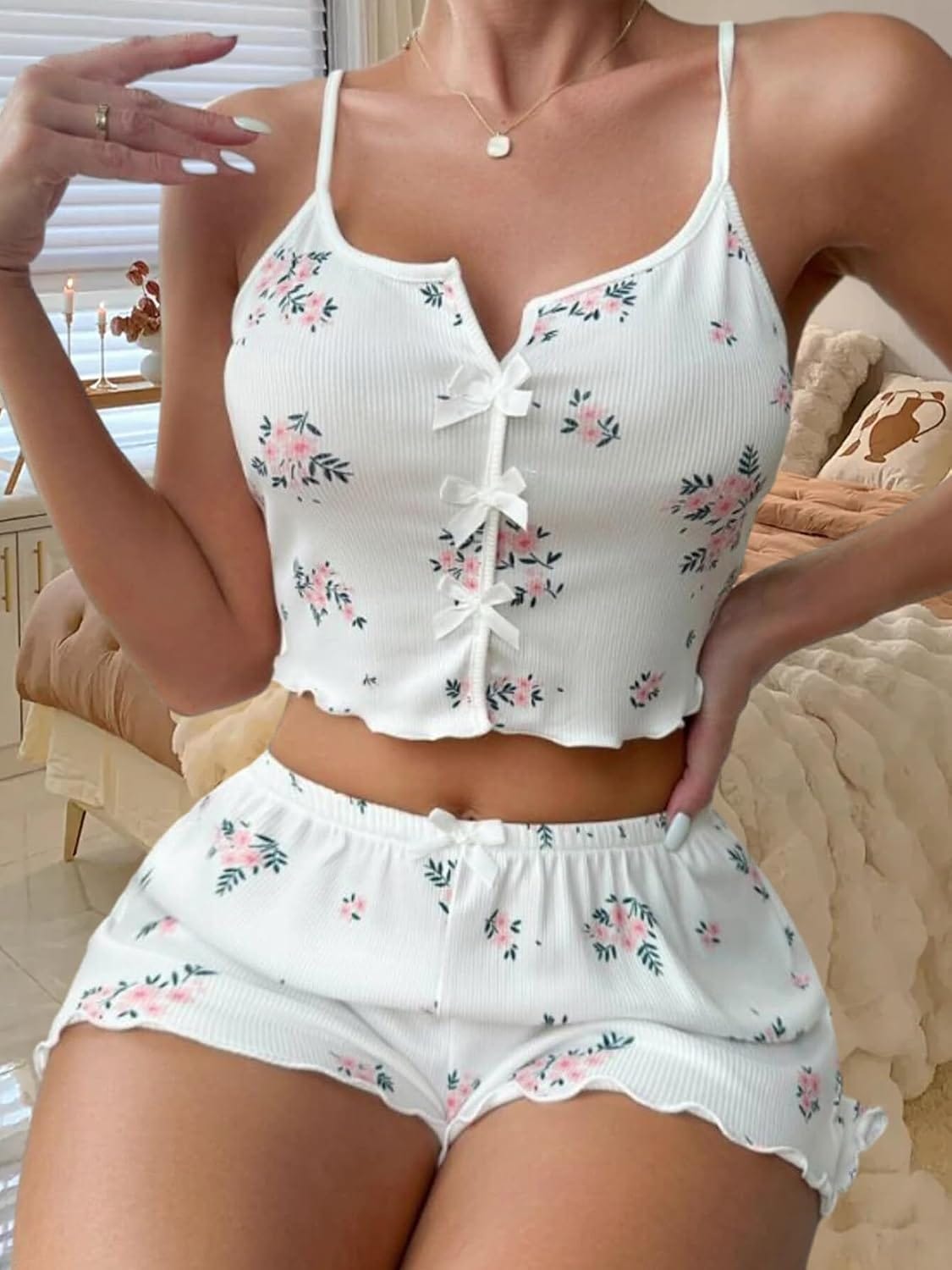 Printed Soft Nightwear Set in Pakistan – Safaa.pk
