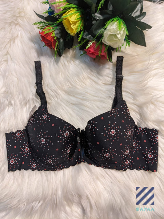 Comfortable Printed Padded Bra (spb 20)