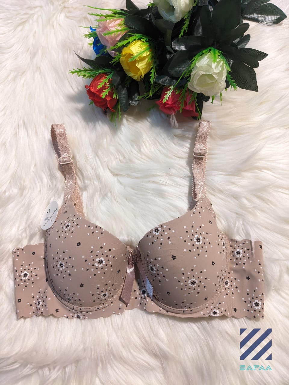 Comfortable Printed Padded Bra (spb 20)