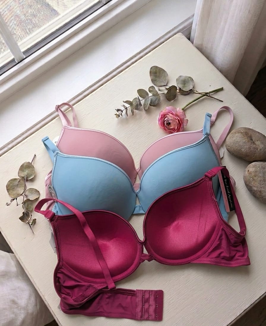 Seamless Push-Up Thin Pad Bra in Pakistan – Safaa.pk