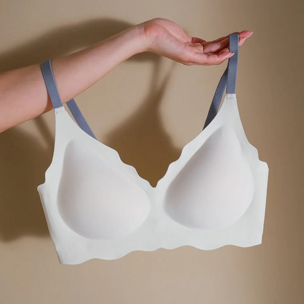 AirFlex Seamless Jelly Bra – Scalloped Invisible Comfort