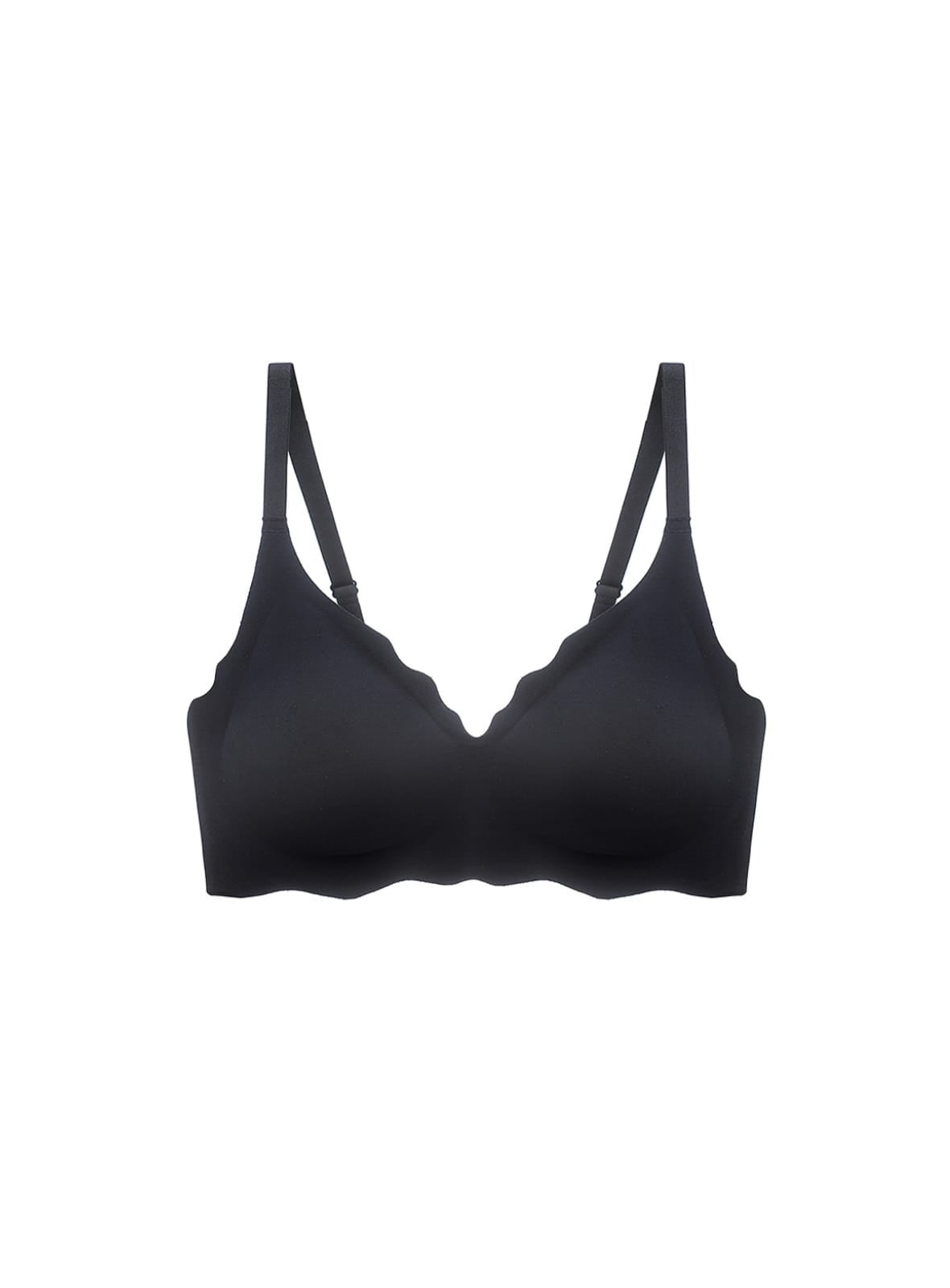 AirFlex Seamless Jelly Bra – Scalloped Invisible Comfort