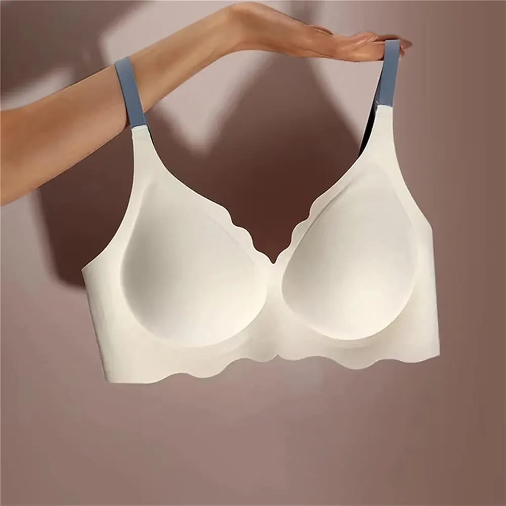 AirFlex Seamless Jelly Bra – Scalloped Invisible Comfort