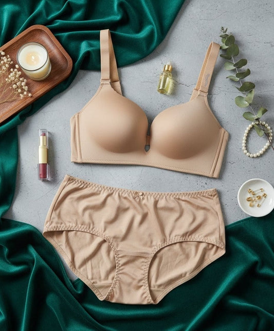 Seamless Soft Bra Set in Pakistan – Safaa.pk
