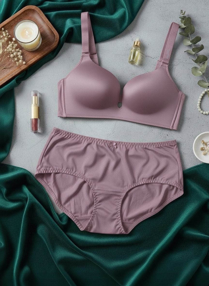 Seamless Soft Bra Set in Pakistan – Safaa.pk