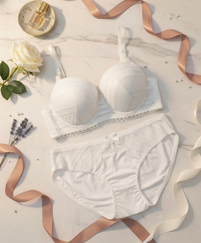 Self-Design Push-Up Bra Set in Pakistan – Safaa.pk