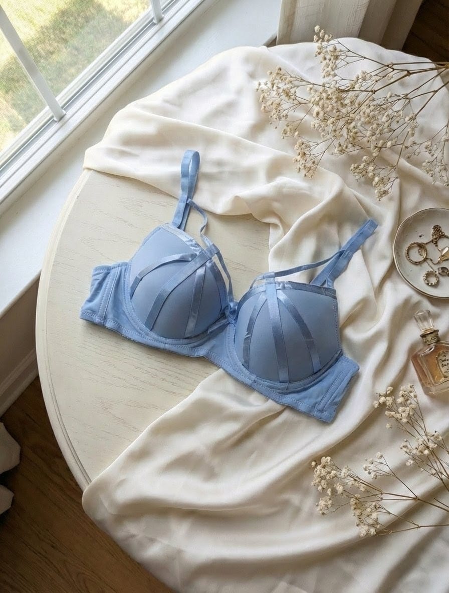 Sexy cross strap double padded bra for women in Pakistan – Safaa.pk