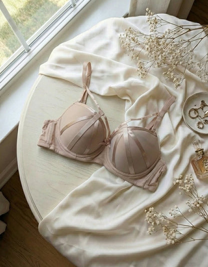 Sexy cross strap double padded bra for women in Pakistan – Safaa.pk