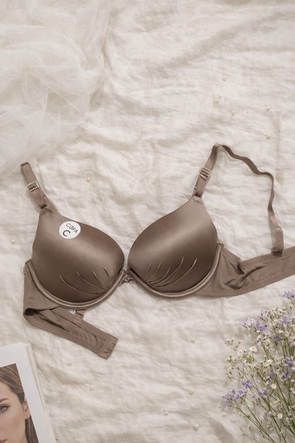 Silk Padded Push-Up Underwired Bra in Pakistan – Safaa.pk