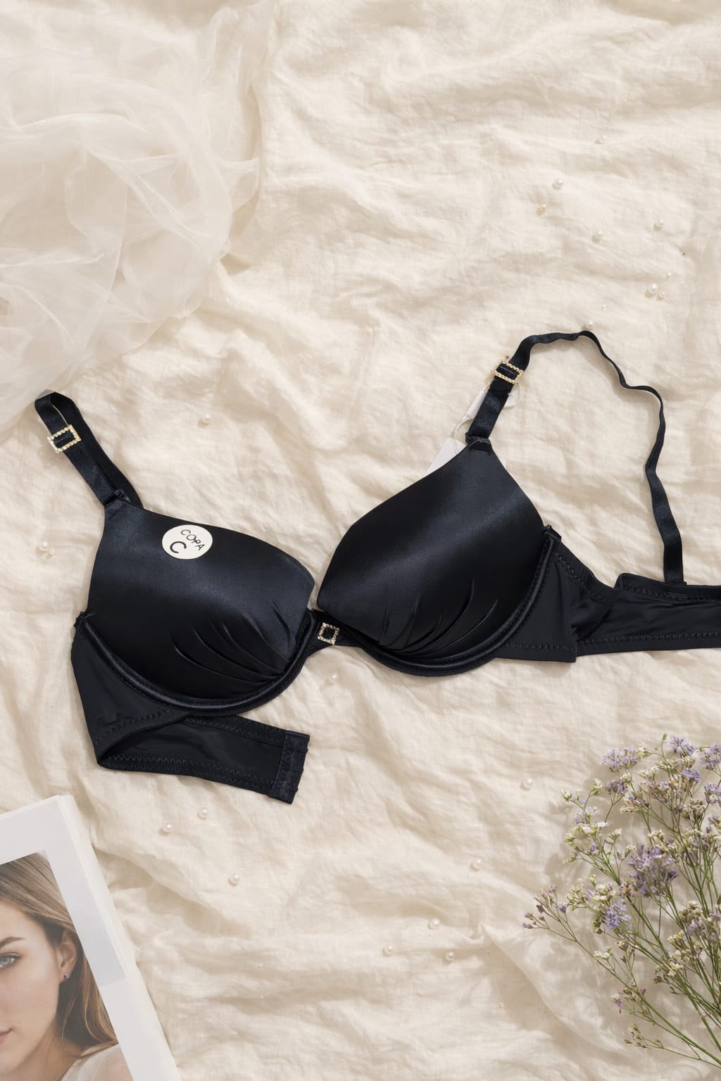 Silk Padded Push-Up Underwired Bra in Pakistan – Safaa.pk