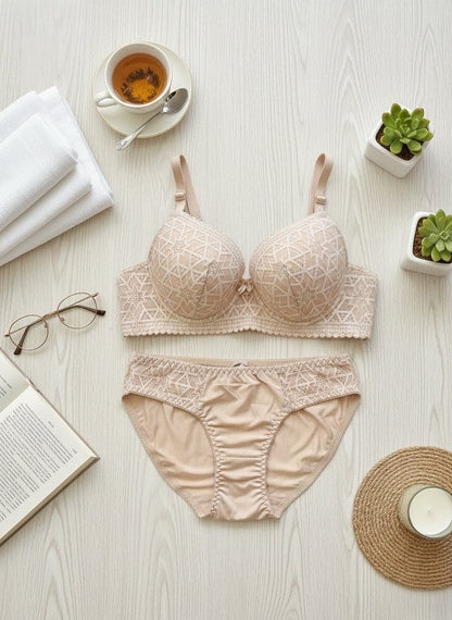 Single Padded Underwire Bra Set – Modern Everyday Support