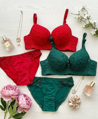 Single Padded Underwire Bra Set – Modern Everyday Support