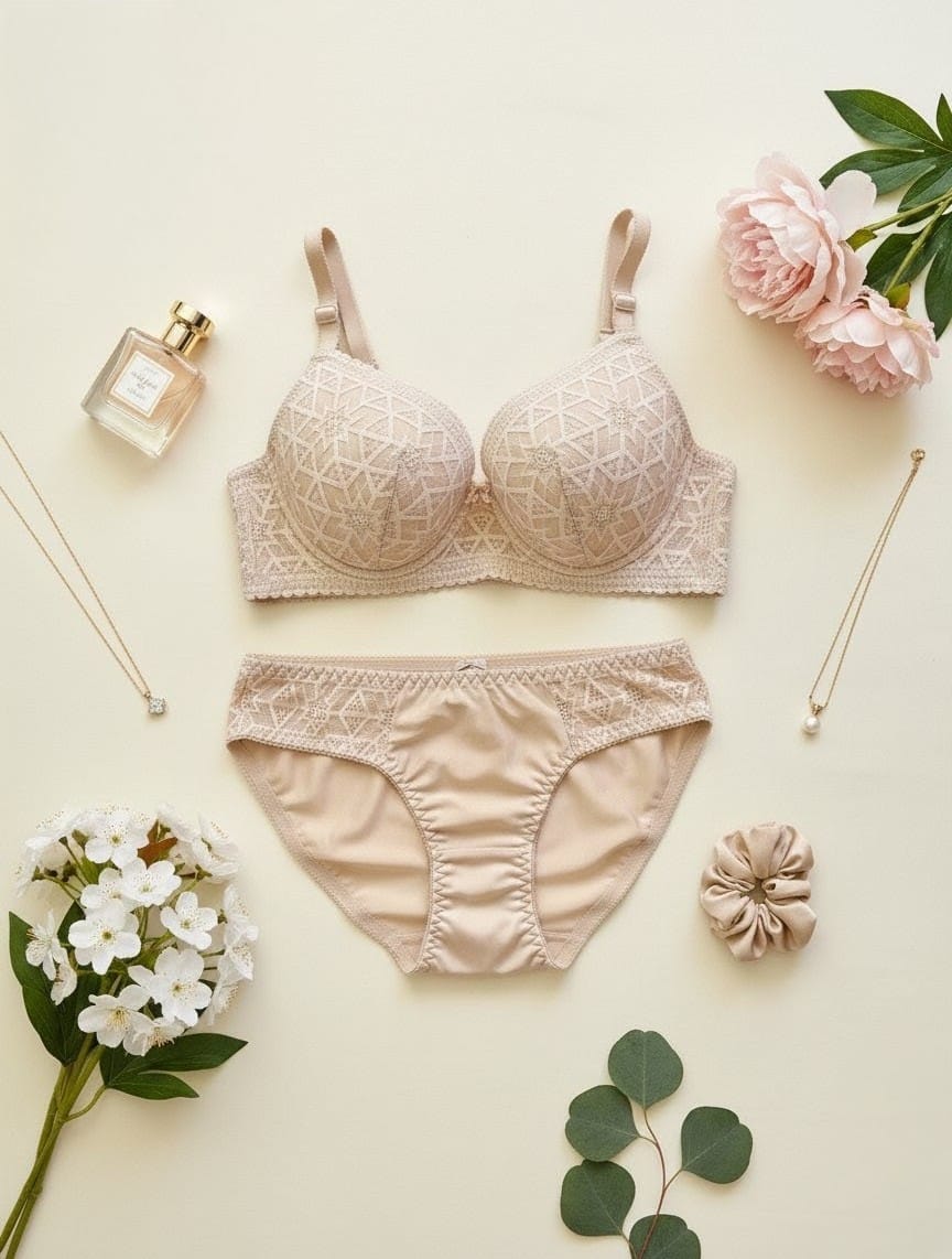 Single Padded Underwire Bra Set – Modern Everyday Support