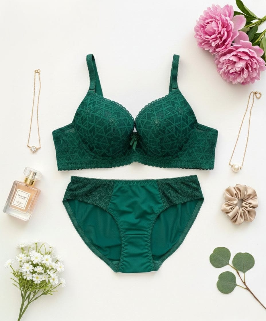 Single Padded Underwire Bra Set – Modern Everyday Support