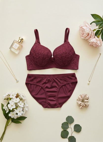 Single Padded Underwire Bra Set – Modern Everyday Support