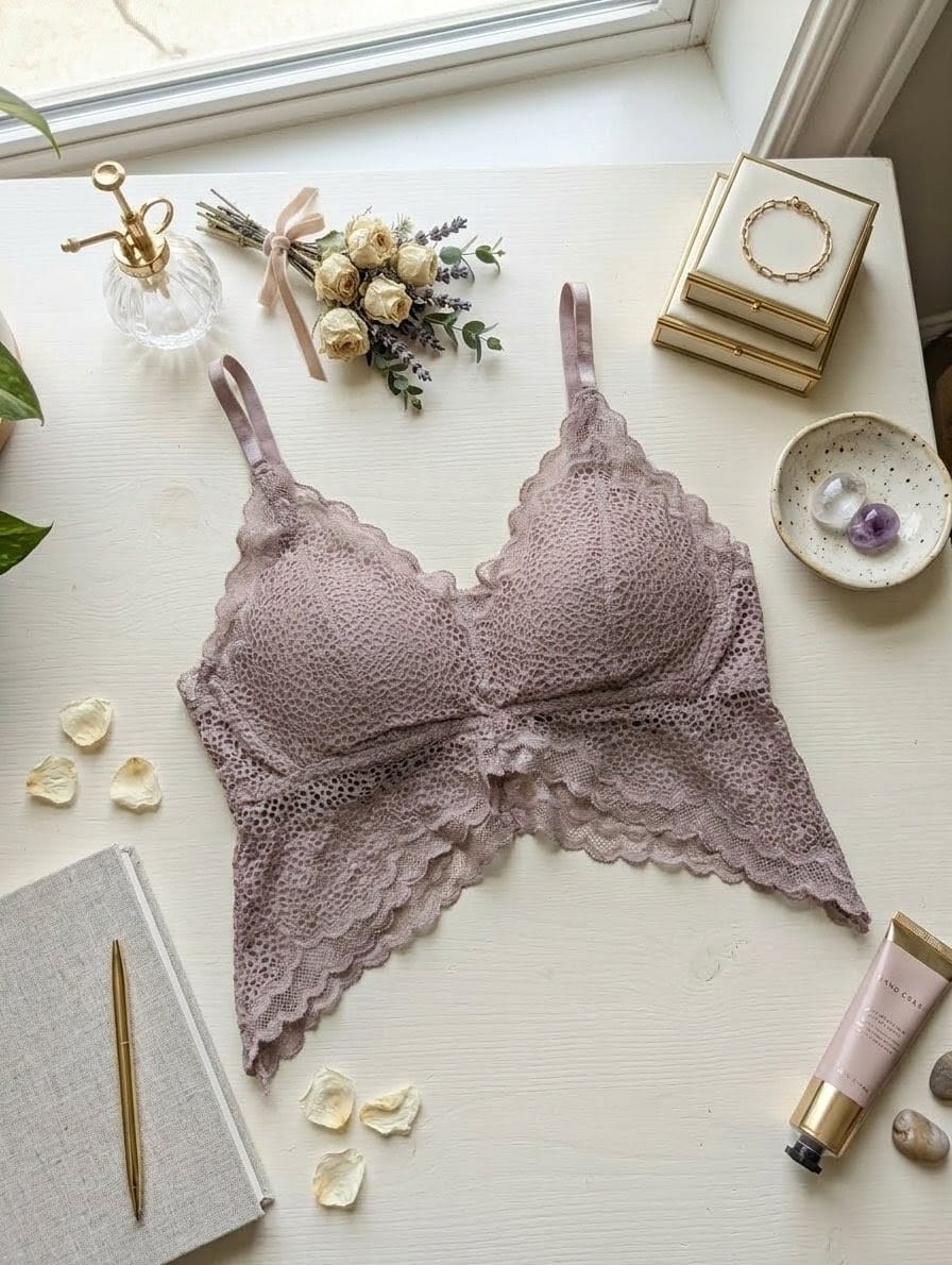 Soft Net Bralette in Pakistan – Safaa.pk