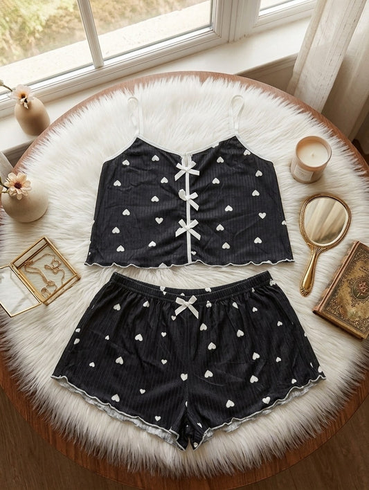 Soft Printed Sleepwear Set in Pakistan – Safaa.pk