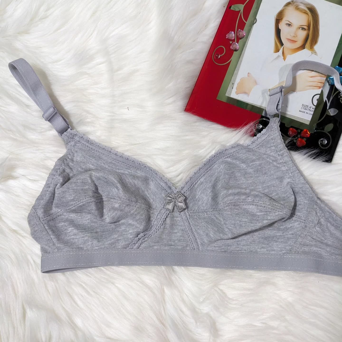 Soft jersey lace bra in Pakistan – Safaa.pk