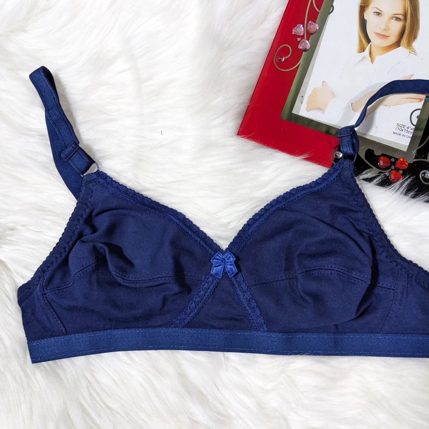 Soft jersey lace bra in Pakistan – Safaa.pk