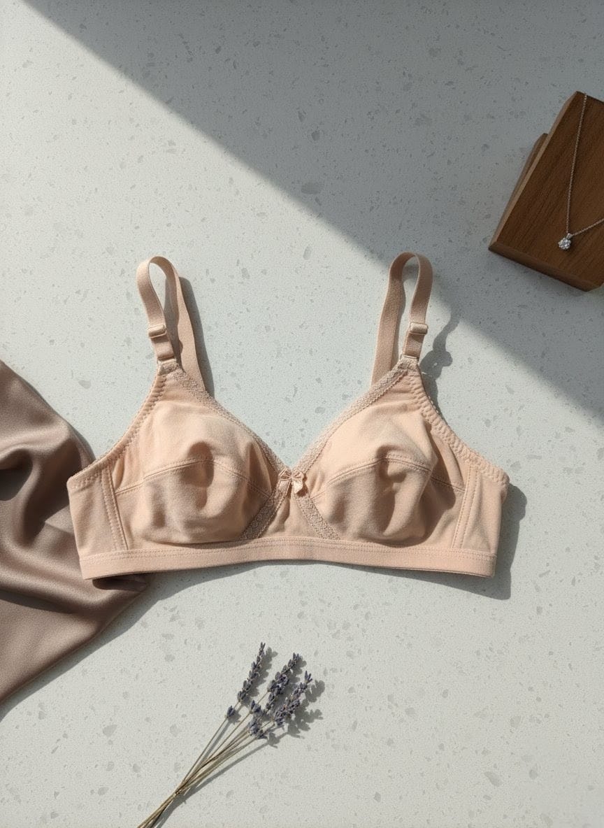 Soft jersey lace bra in Pakistan – Safaa.pk