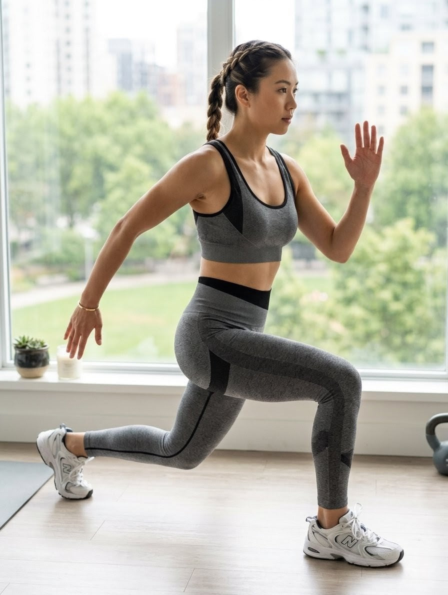 Soft padded stretchable sports bra set for women in breathable fabric