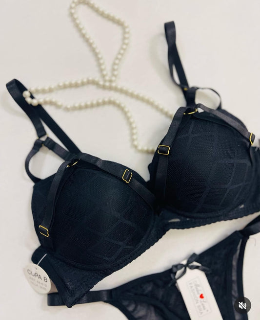 Strapy Push up Padded Bra set (SPBS 3)