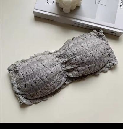 Stylish Strapless Blouse – Free Size, Soft & Versatile