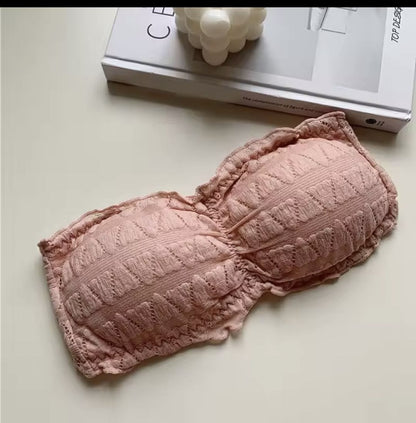 Stylish Strapless Blouse – Free Size, Soft & Versatile