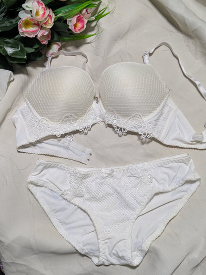 Texture Push-Up Bra & Panty Set (SPBS 12)