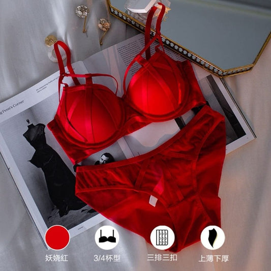 Elegant luxury bridal lingerie set for brides (SPBS 085)