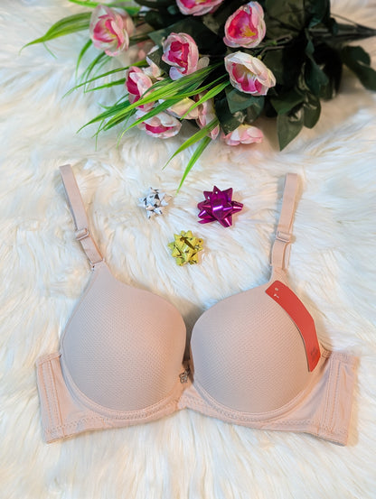 Ultra-soft, light pads dot texture bra (spb 86)