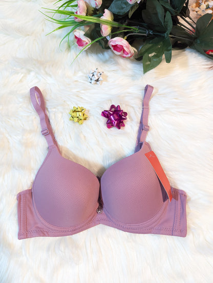 Ultra-soft, light pads dot texture bra (spb 86)