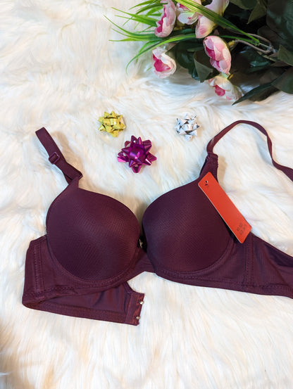 Ultra-soft, light pads dot texture bra (spb 86)