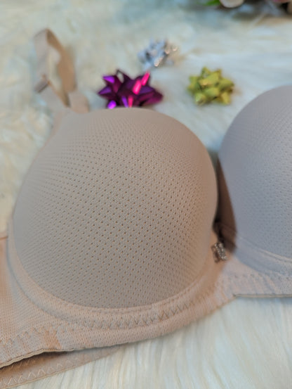 Ultra-soft, light pads dot texture bra (spb 86)