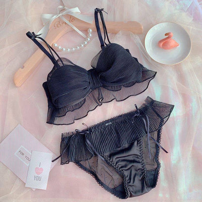 Summer Thin Padded Lace Bridal Lingerie Set (SPBS 0080)