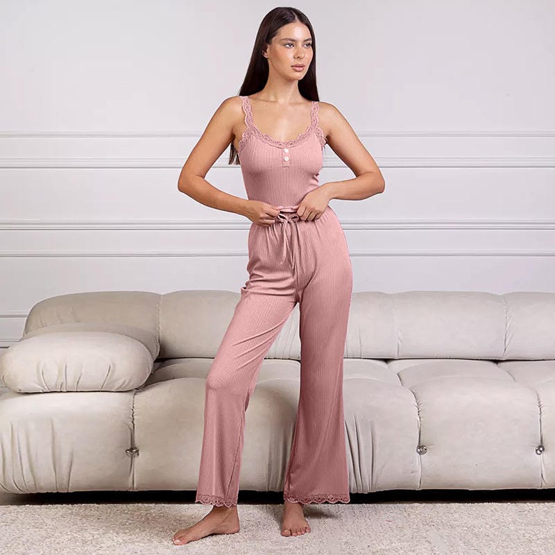 soft stretchable top and trouser night suit with elegant dot self design fabric